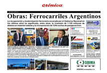 Diario Crónica Obras Ferroviarias