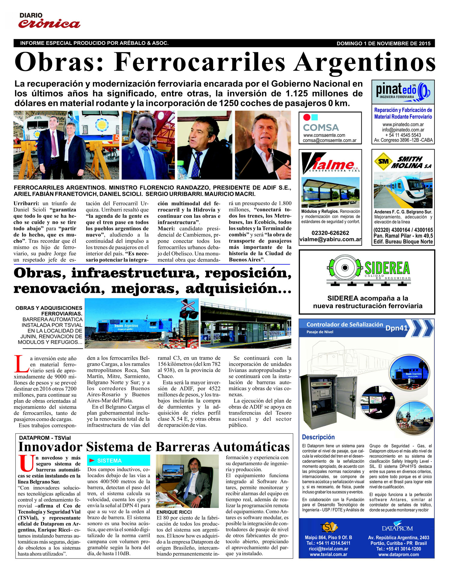 Diario Crónica Trenes Argentinos